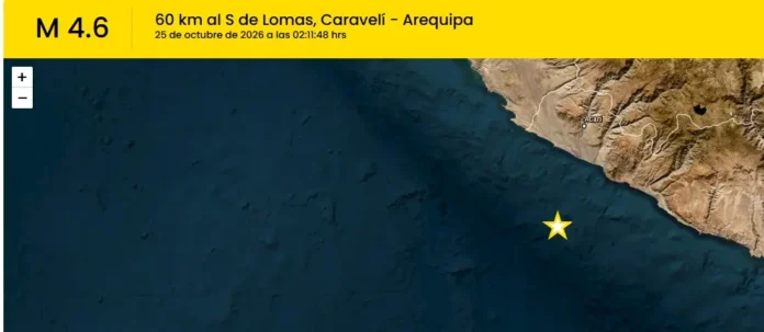 Temblor en Arequipa hoy Temblor en Arequipa hoy