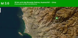 Temblor en Lima hoy