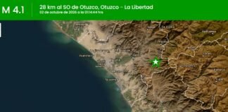 Temblor hoy