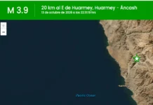 Temblor en Perú hoy, 13 de octubre: sismo de magnitud 3.9 sacudió Áncash esta noche, según el IGP Temblor hoy en ancash