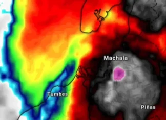 Tormenta en Ecuador