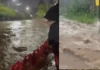 Aluvión en Chile.