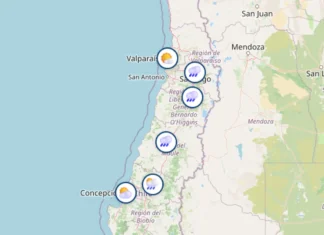 clima en chile hoy