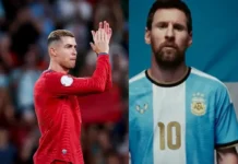 cristiano ronaldo y messi
