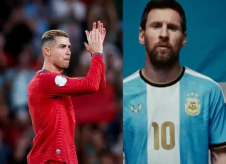 cristiano ronaldo y messi