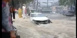 Lluvias en República Dominicana.