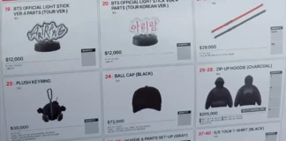 merch bts chile