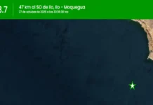 temblor moquegua
