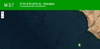 temblor moquegua